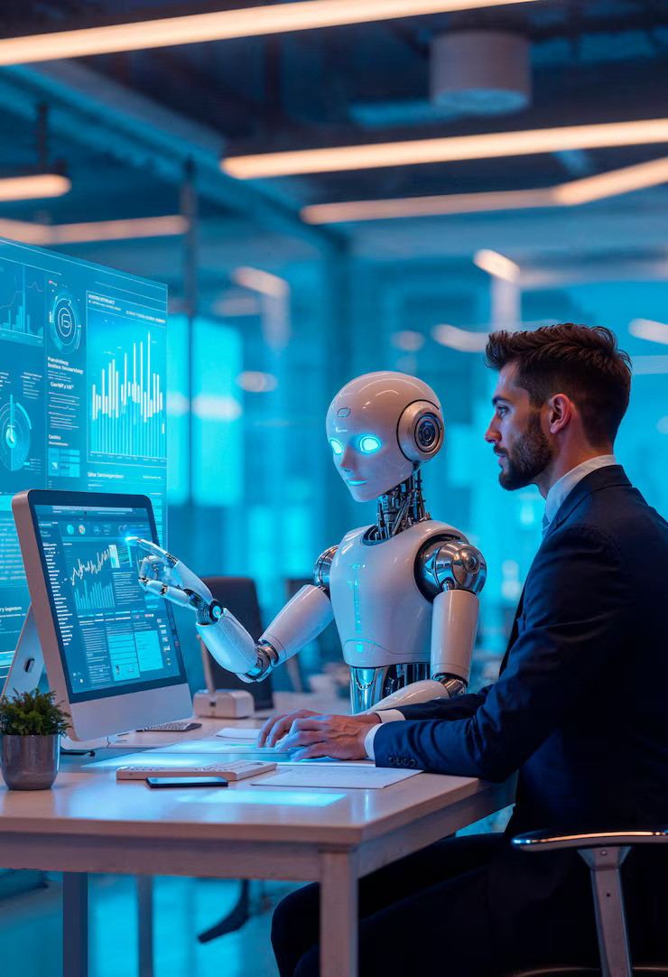 AI Recruiting Illustration